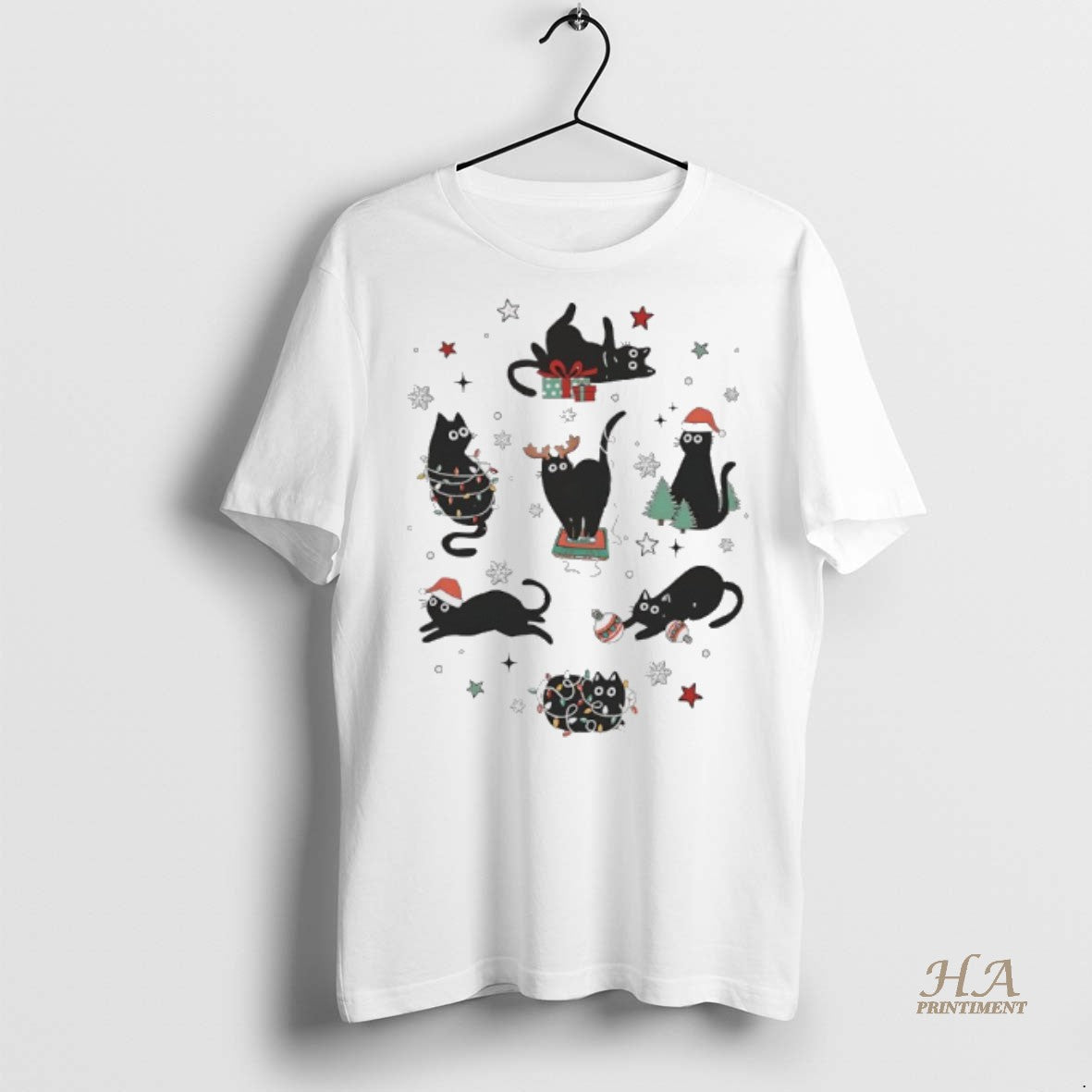 Official Black Cat Moments Christmas 2025 Shirt