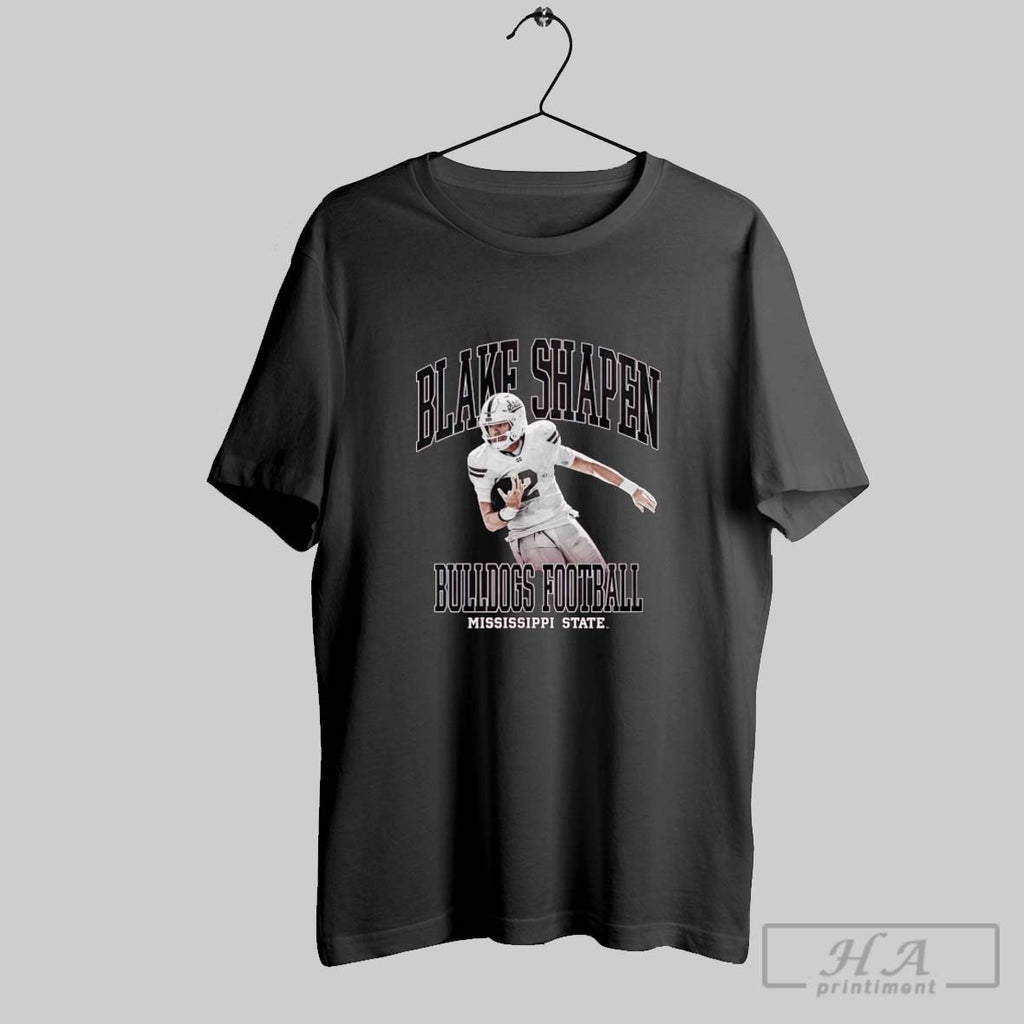 Official Blake Shapen Bulldogs Football Mississippi State New 2025