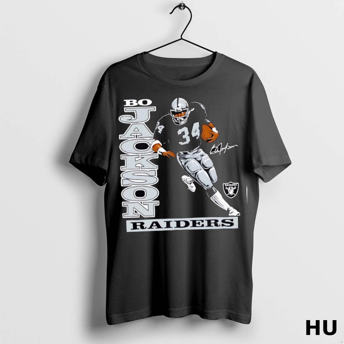 Official Bo Jackson Raiders 34 American Football Player T Shirt