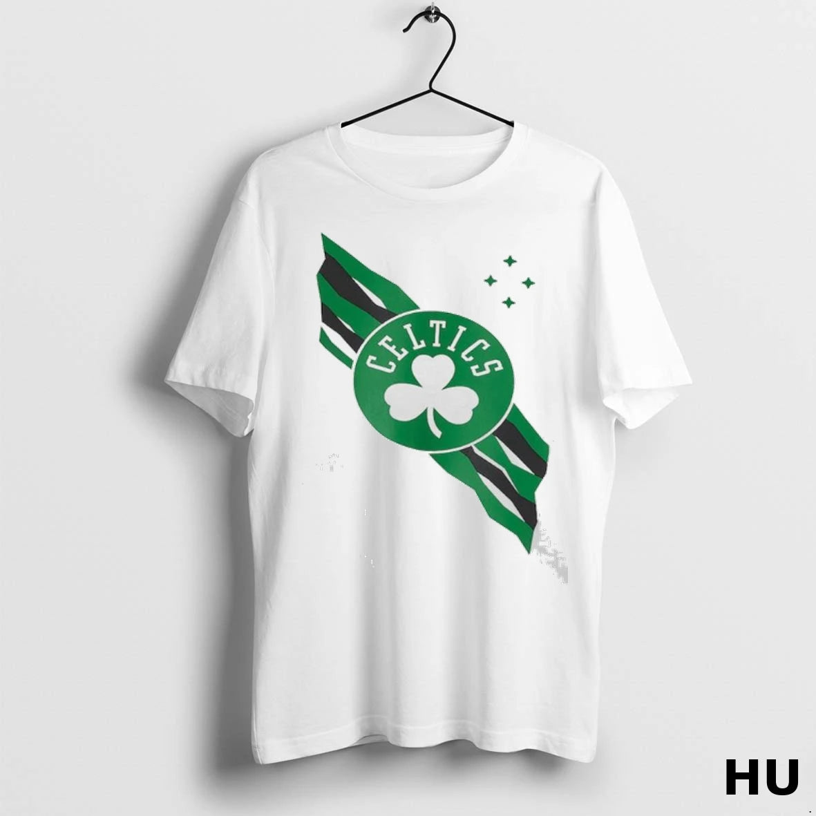 Official Boston Celtics Ovo X Nba Ladies T Shirt