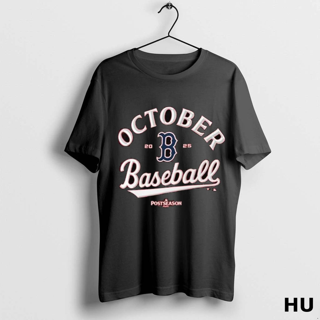 Official Boston Red Sox 2025 Mlb Postseason Locker Room Long Sleve T Shirt