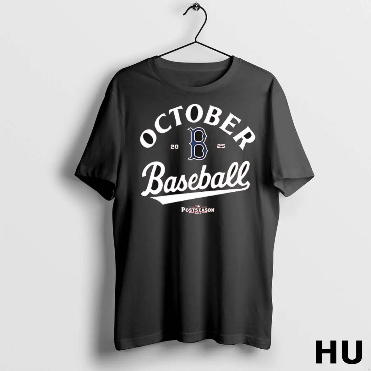 Official Boston Red Sox October Baseball Postseason 2025 T Shirt