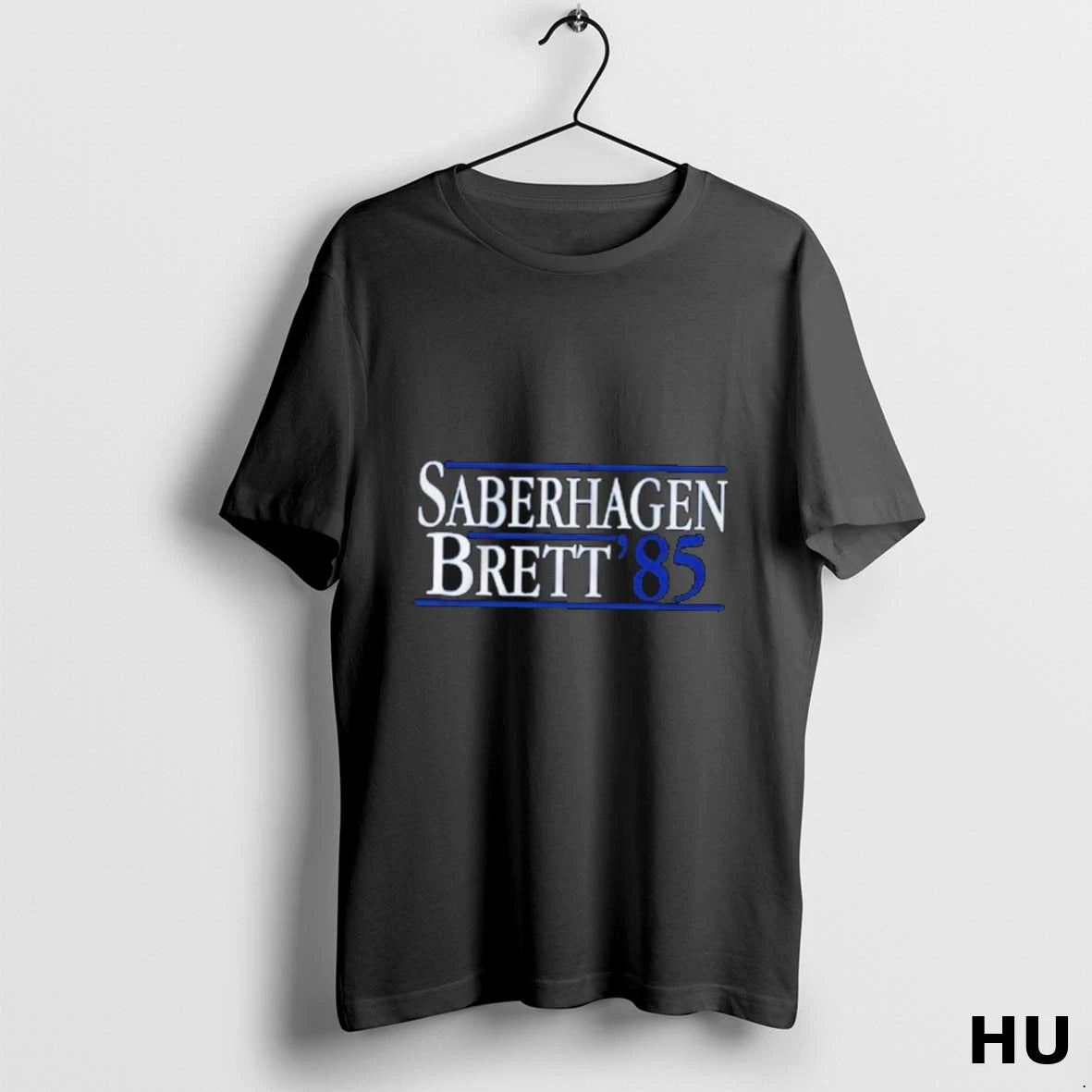 Official Bret Saberhagen And George Brett 85 Mlb Kansas City Royals T Shirt