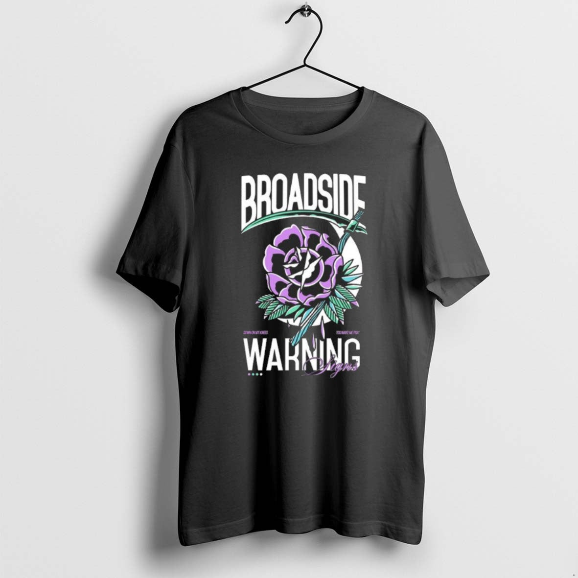 Official Broadside Warning Signs Flower
