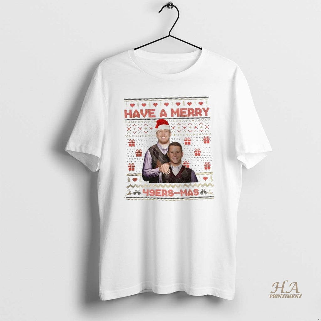 Official Brock Purdy George Kittle San Francisco Football Have A Merry 49ers Mas