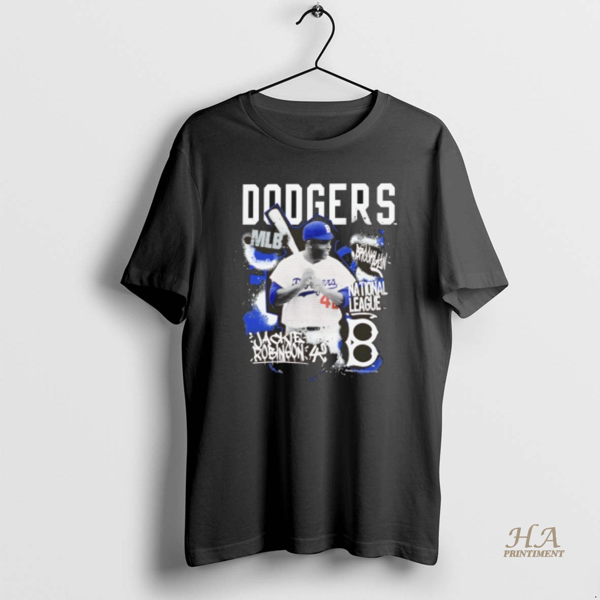 Official Brooklyn Dodgers Jackie Robinson National League Star Moment