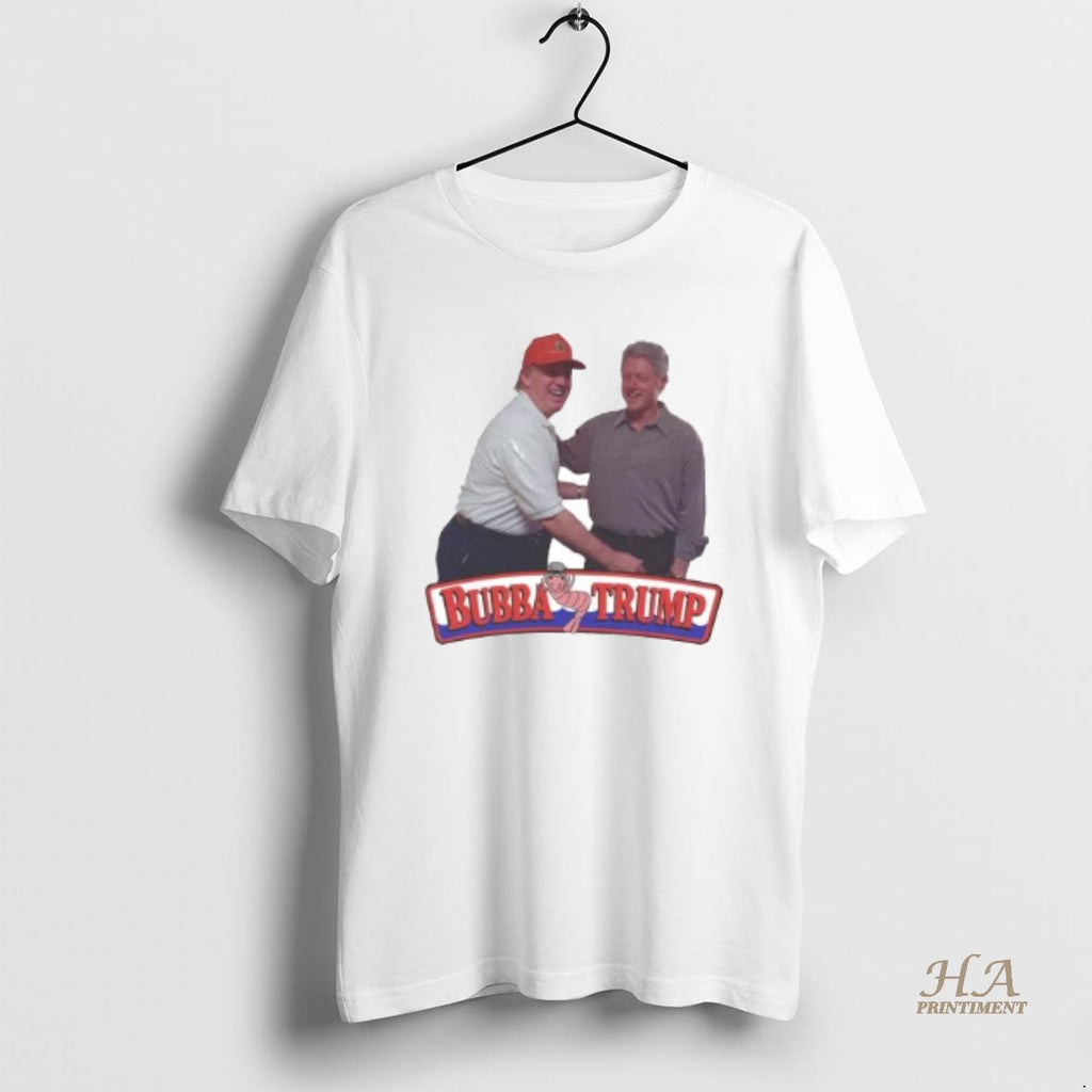 Official Bubba Trump 2025 Circle White