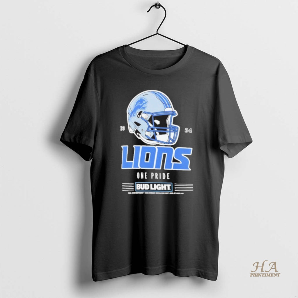 Official Bud Light X Detroit Lions One Pride Helmet
