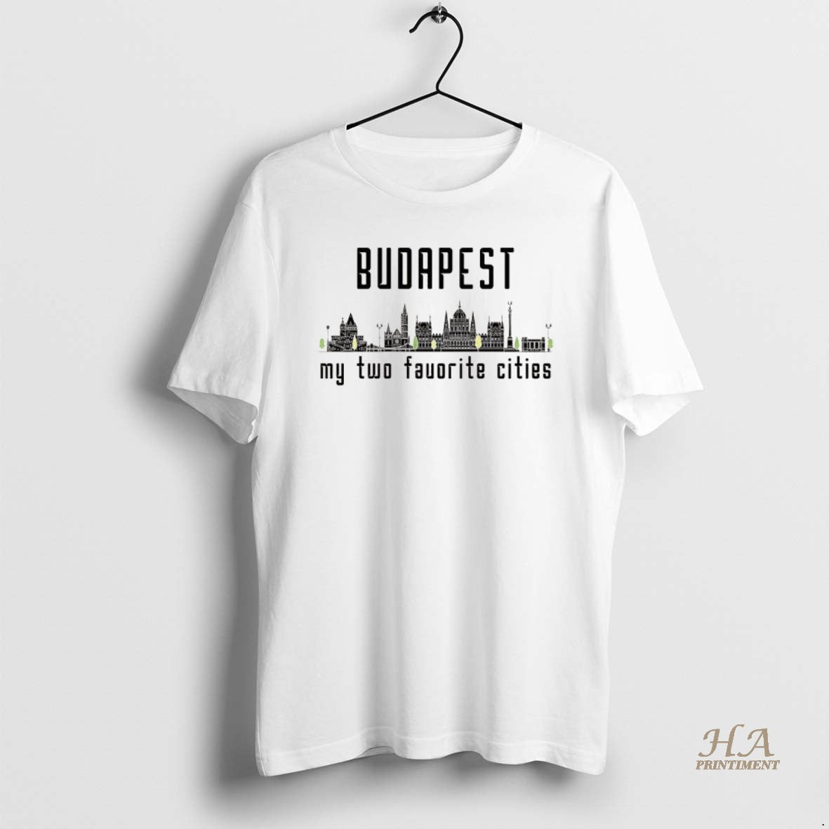 Official Budapest My Two Favorite Cities Skyline