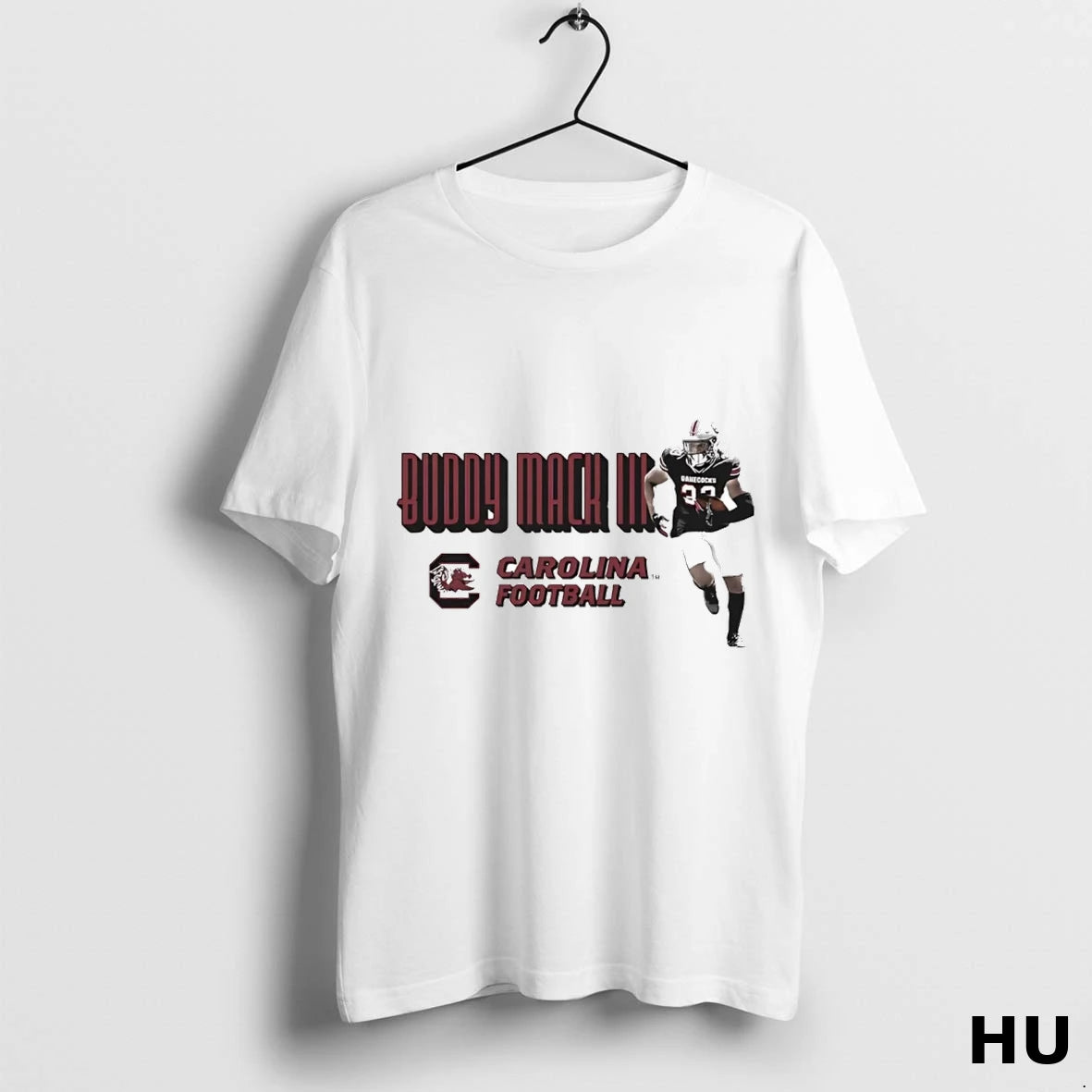 Official Buddy Mack Iii Portrait South Carolina Gamecocks T Shirt