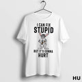 Official Buny I Can Fix Stupid But Its Gonna Hurt T Shirt