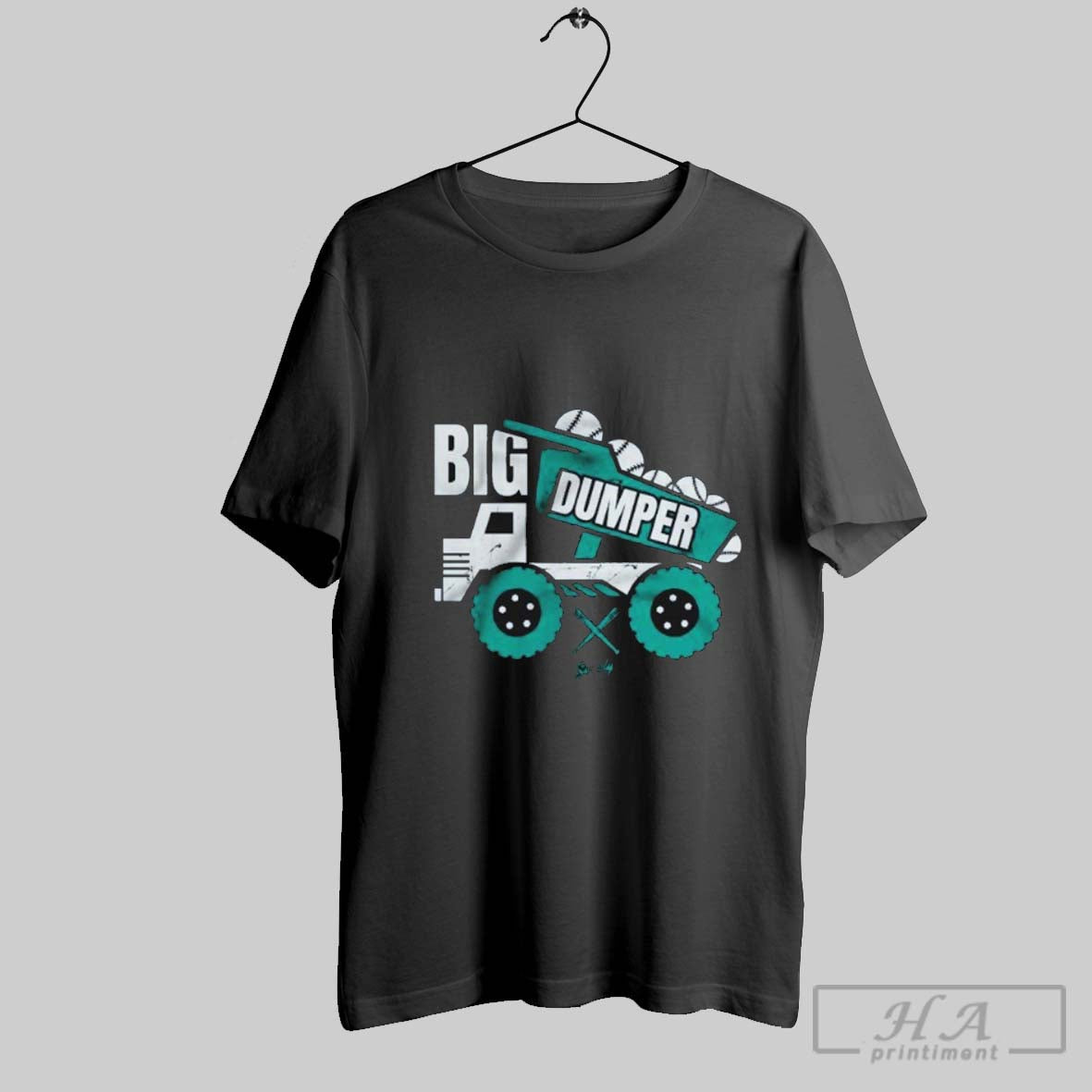 Official Cal Raleigh Big Dumper Truck Seattle Mariners