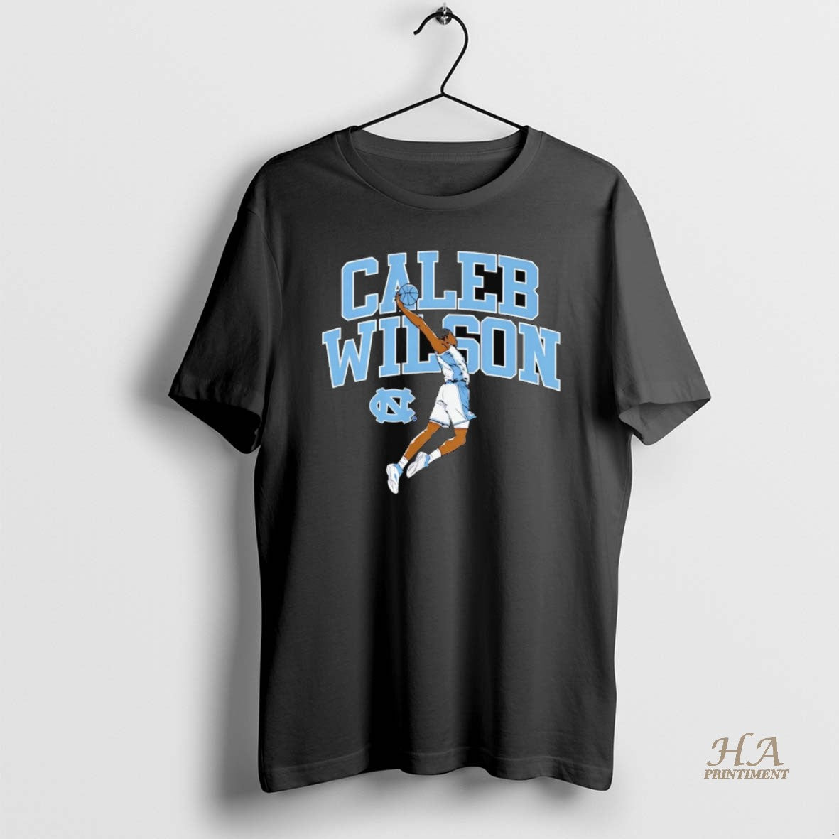 Official Caleb Wilson Slam Dunk North Carolina Tar Heels