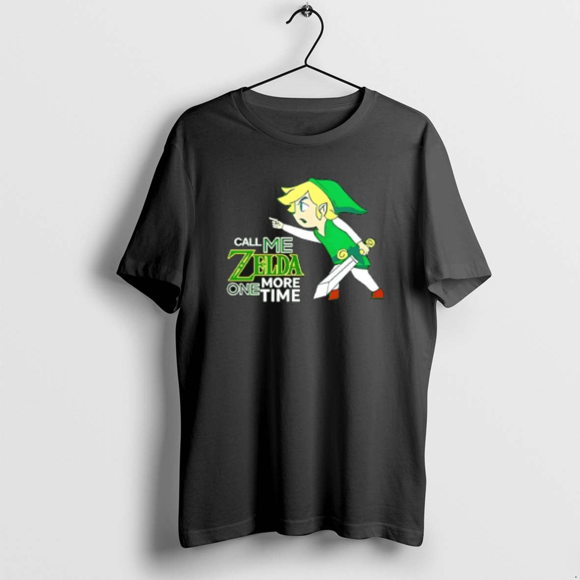 Official Call Me Zelda One More Time Cartoon