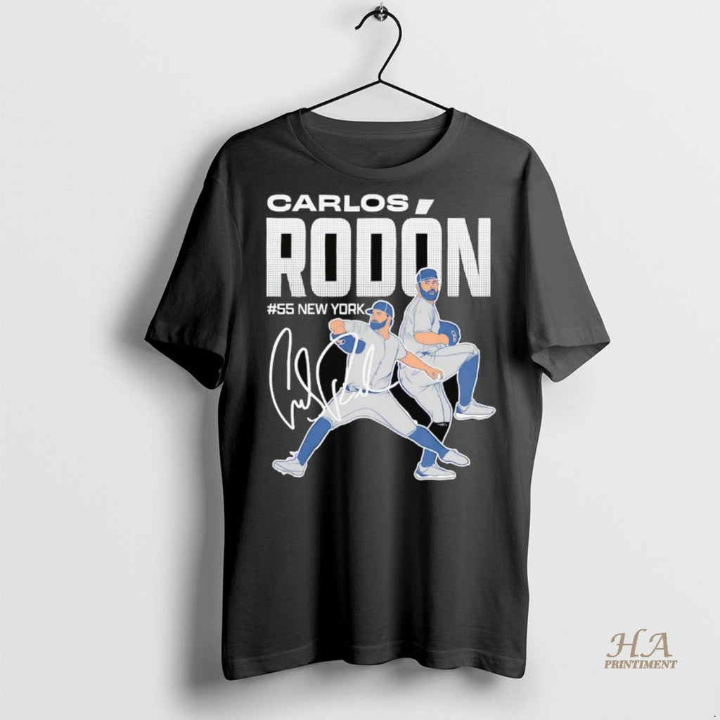 Official Carlos Rodon Illustration Signature New York Yankees Shirt