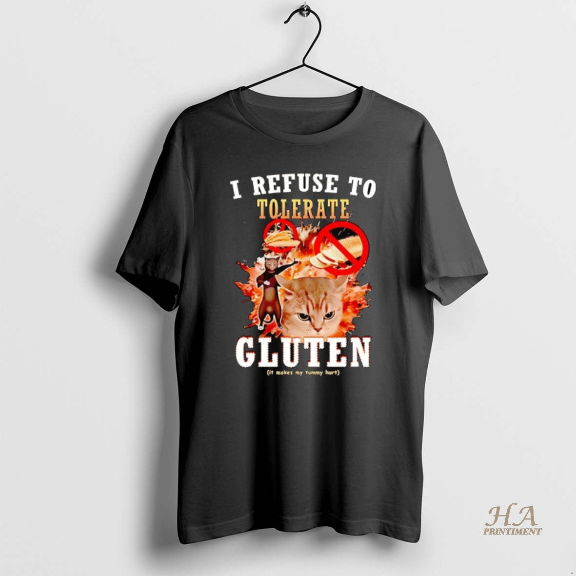 Official Cat I Refuse To Tolerate Gluten