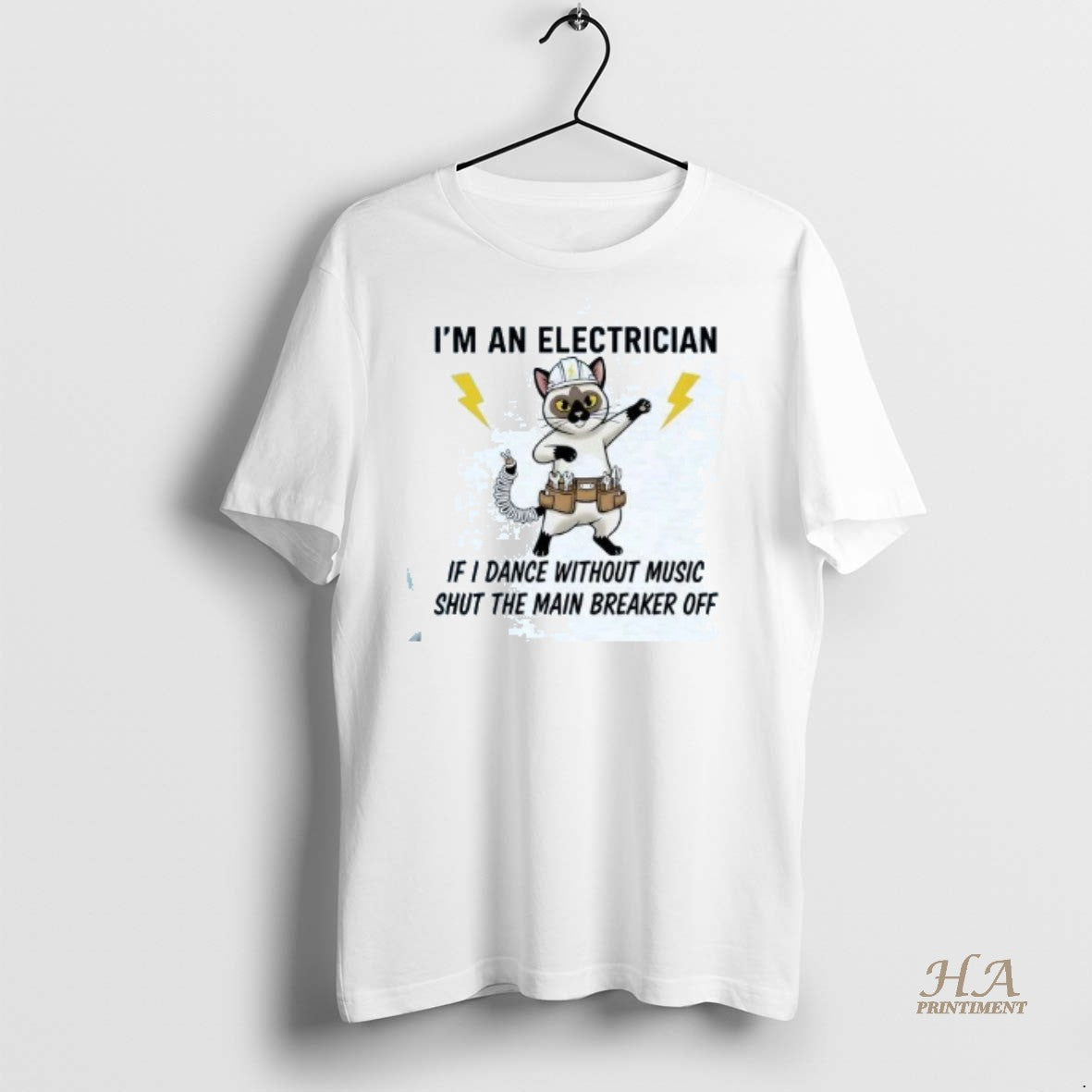Official Cat Im An Electrician If I Dance Without Music Shut Main Breaker Off