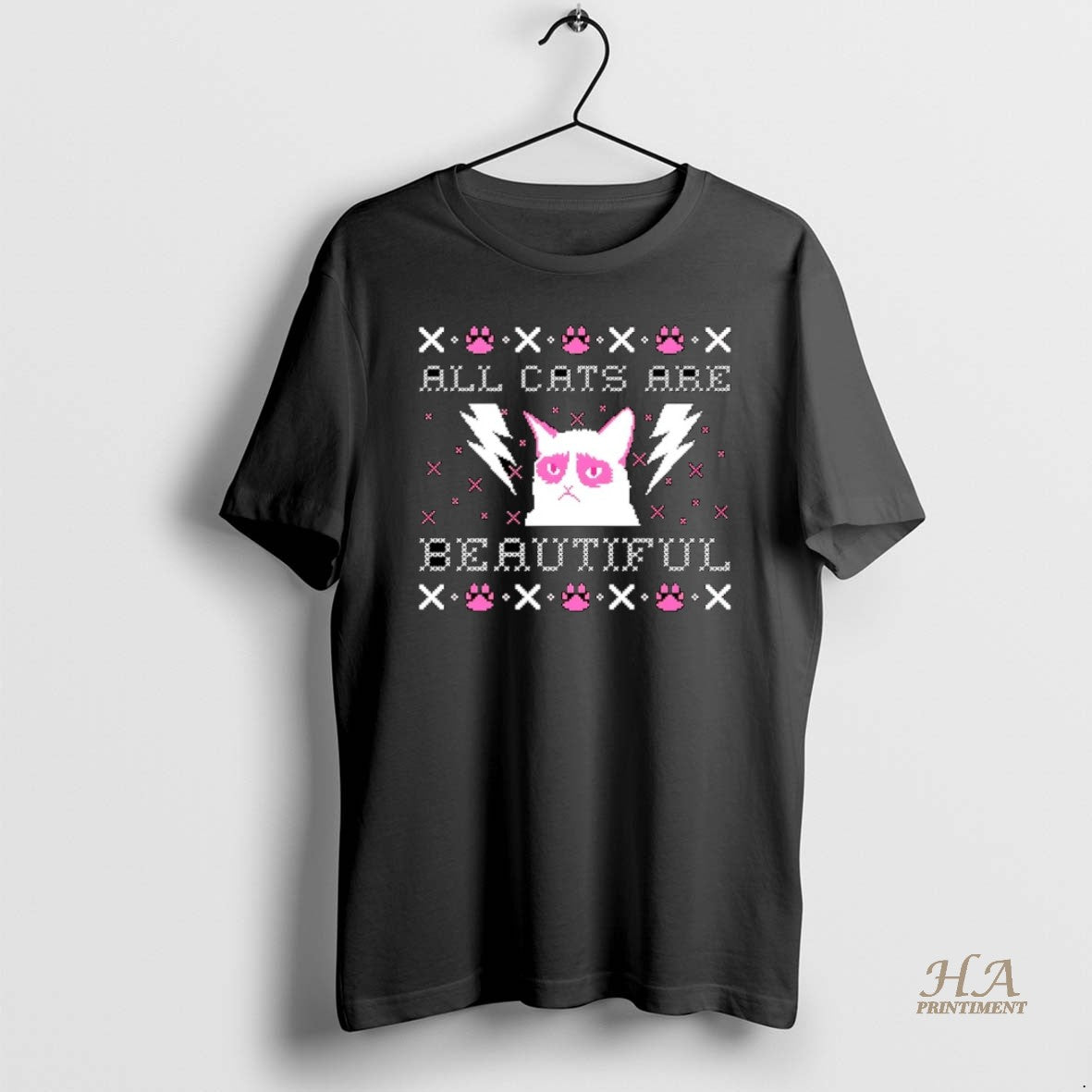Official Cat All Cats Are Beautiful Ugly Christmas Christmas