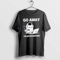 Official Cat Go Away Im Introverting Classictshirt