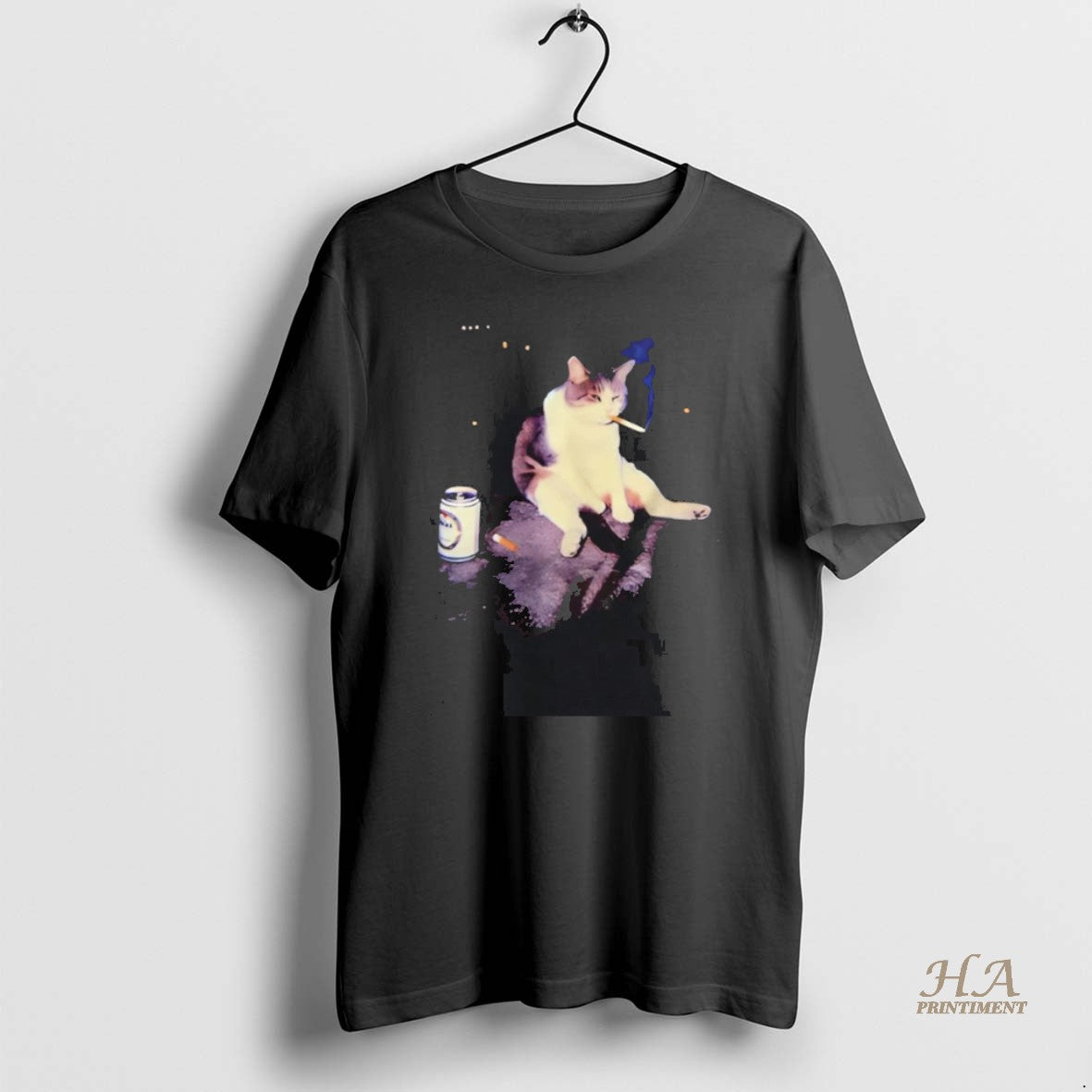Official Cat Smoking Cigarette