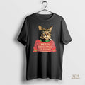 Official Cat Smoking Merry Christmas Ya Filthy Animal