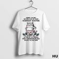Official Cat Sorry Im Not Interested In Your Workout Routine Ladies T Shirt