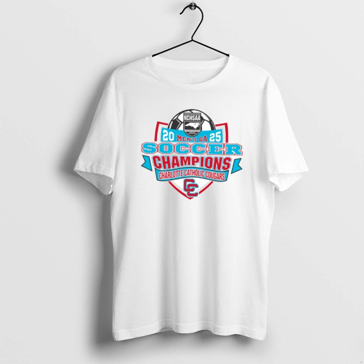 Official Charlotte Catholic Cougars 2025 Nchsaa Soccer Division 6a Champions