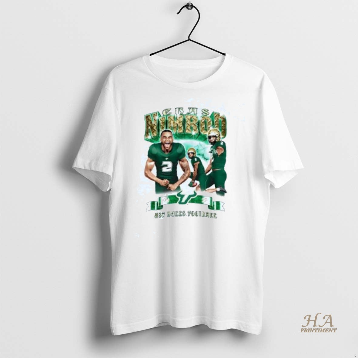 Official Chas Nimrod Picture Collage South Florida Bulls Shirt