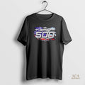 Official Checkered Flag Sports Daytona International Speedway 2026 Daytona 500 Patriotic Circle Black