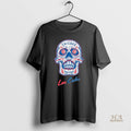 Official Chicago Cubs Mitchell Ness Sugar Skull Boxy Long Sleve