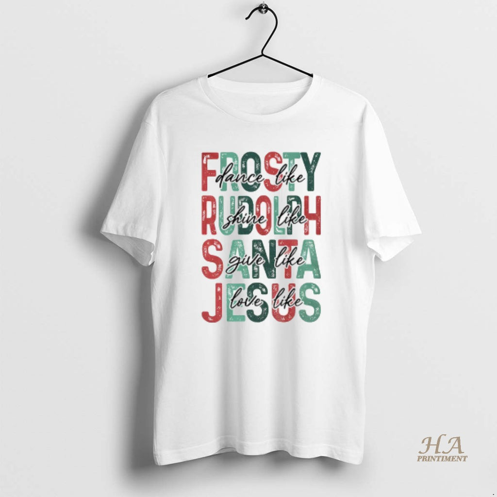 Official Christian Christmas Dance Like Frosty Love Like Jesus