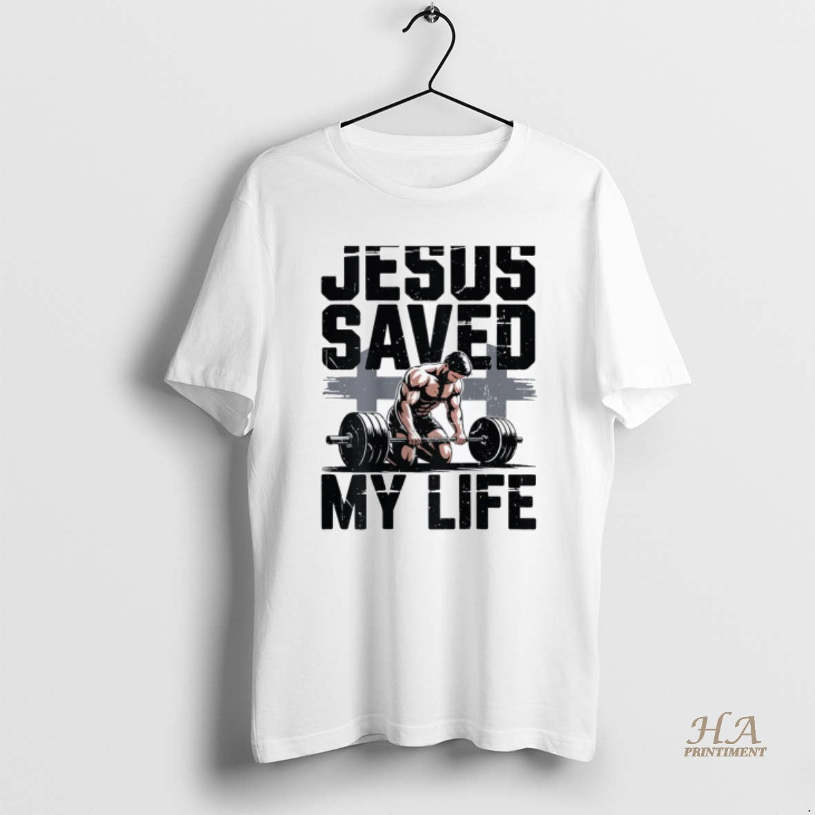 Official Christian Gym Christ Jesus Saved My Life Workout God Muscle