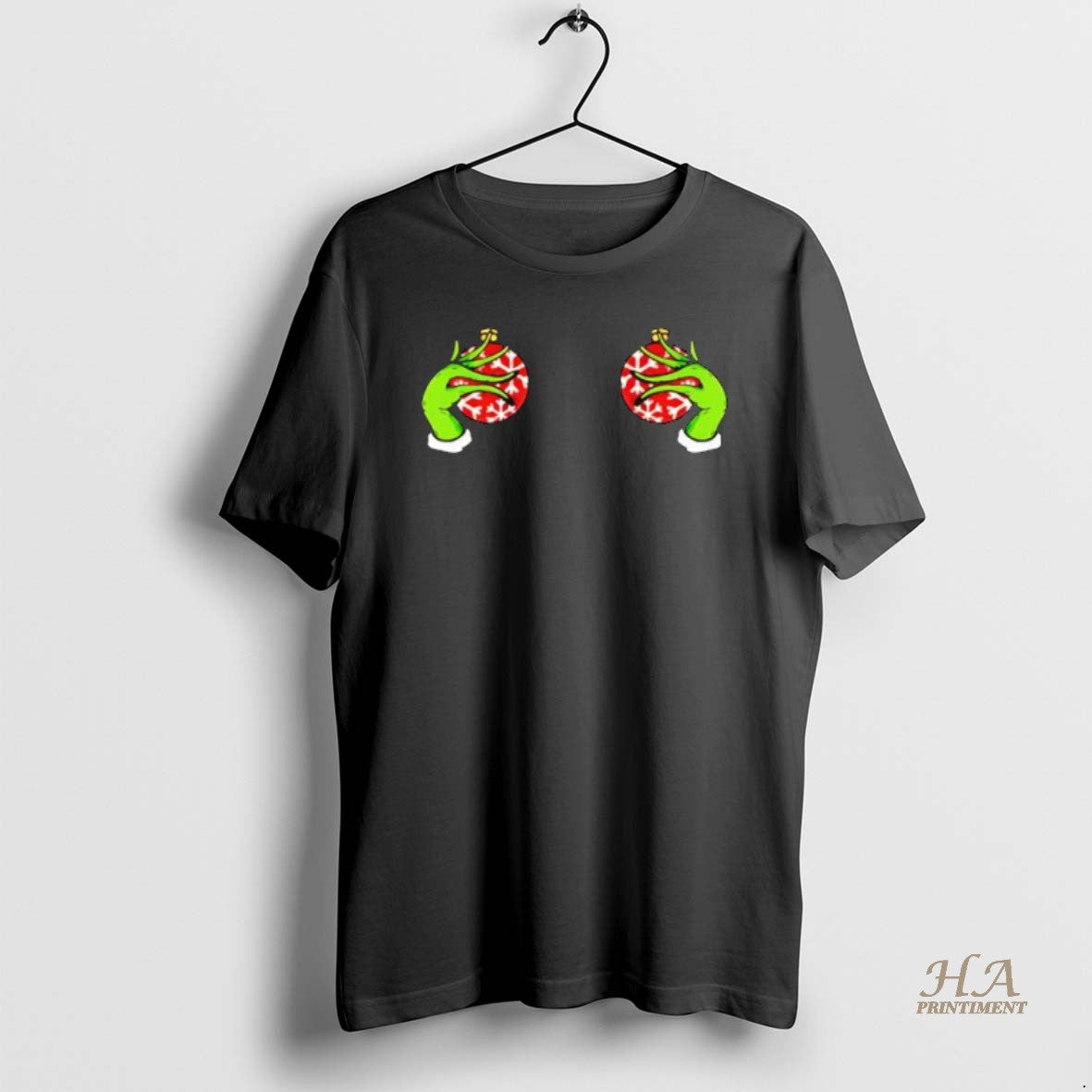Official Christmas Boobie Hands Grinch
