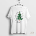 Official Christmas Tree Merry And Bright Ceramic 2025 Personalized Ornaments White