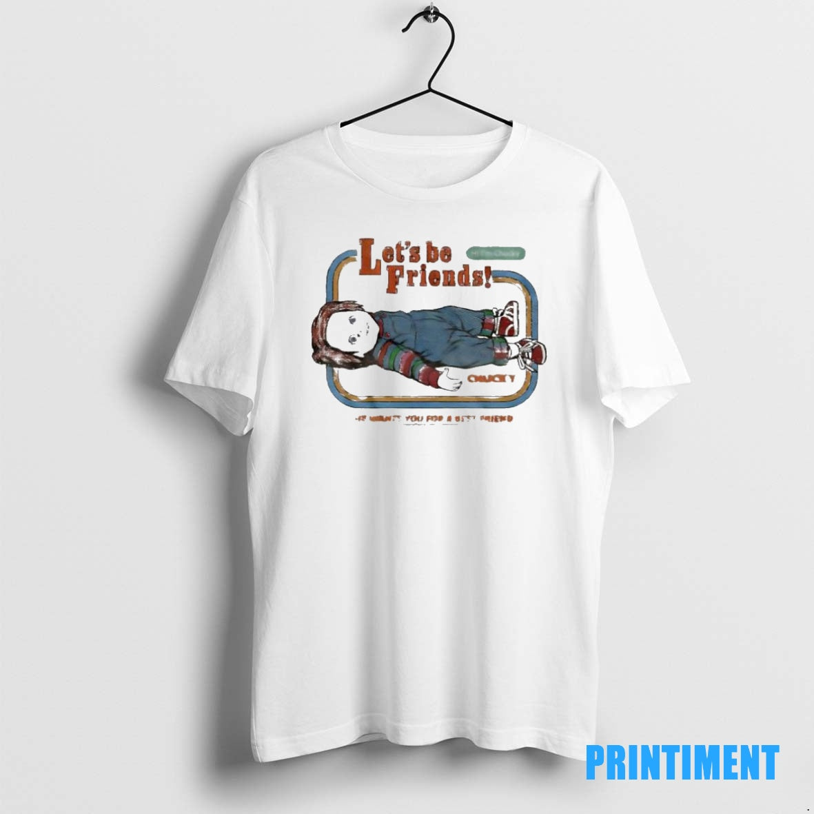 Official Chucky Lets Be Friends Graphic Tee Sweater