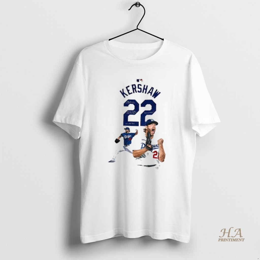 Official Clayton Kershaw 22 Los Angeles Dodgers Nl Mvp World Series 2025 Signature