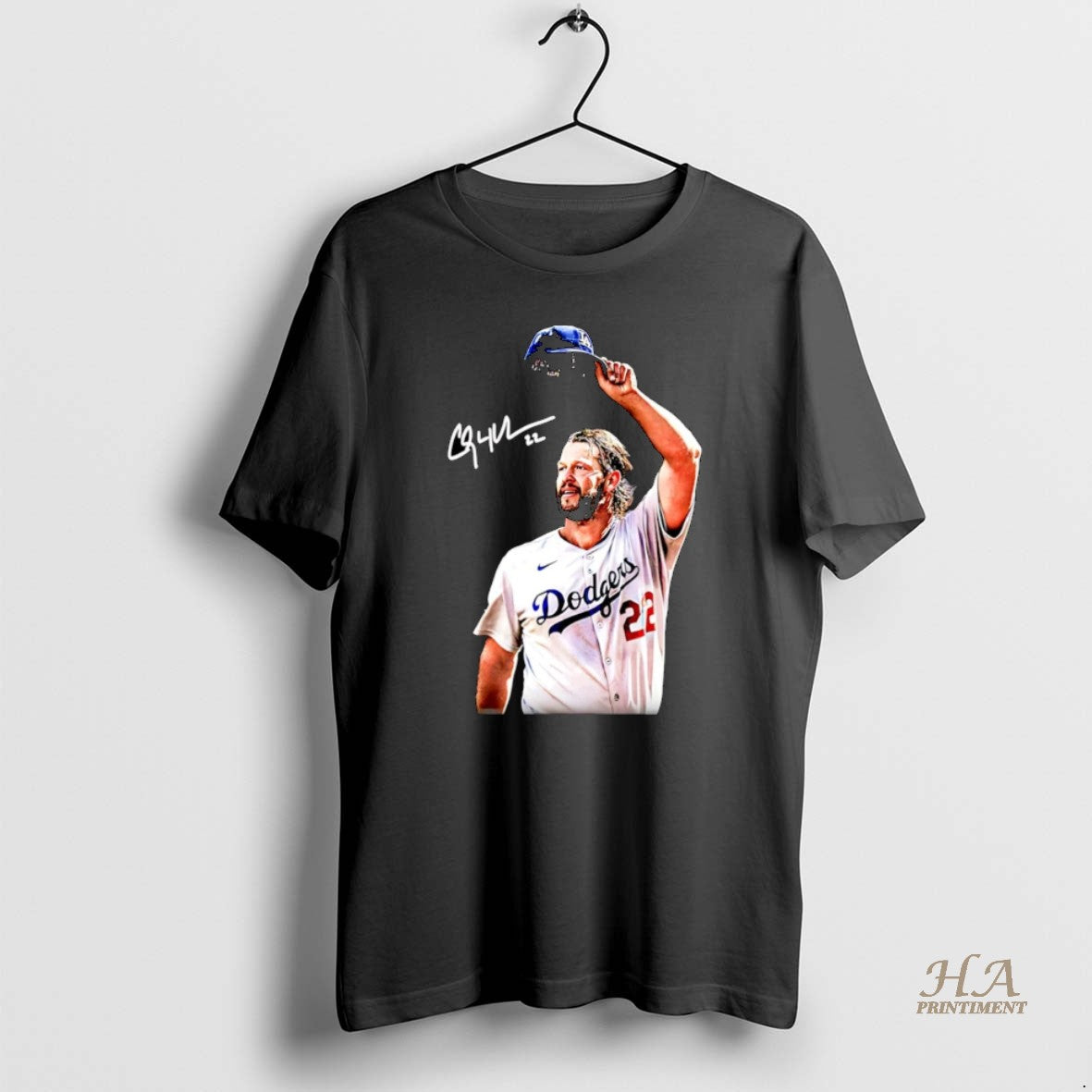 Official Clayton Kershaw Los Angeles Dodgers Farewell Signature Christmas