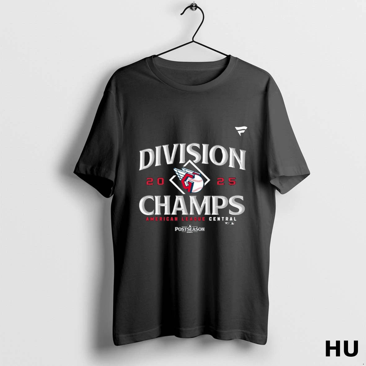 Official Cleveland Guardians Division Champs 2025 Al Central Division Champions T Shirt