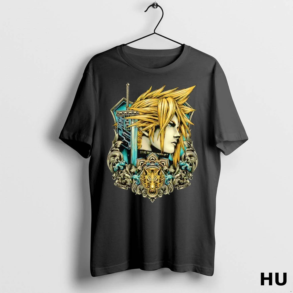 Official Cloud Strife From Final Fantasy Emblem Of The Ex Soldier T Shirt