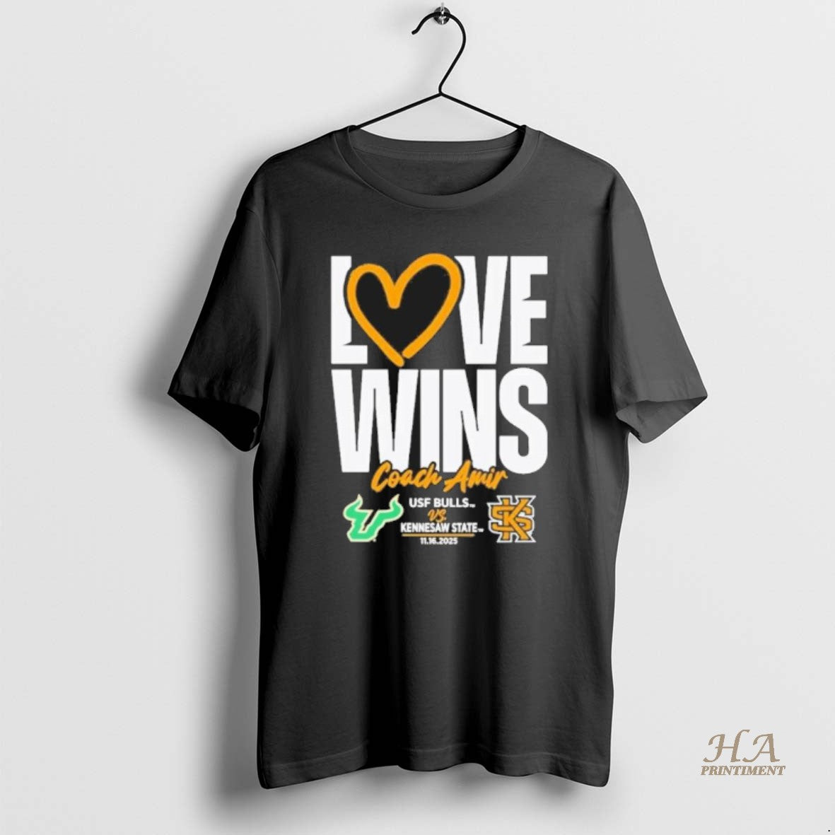 Official Coach Amir Love Wins South Florida Bulls Vs Kennesaw State Owls