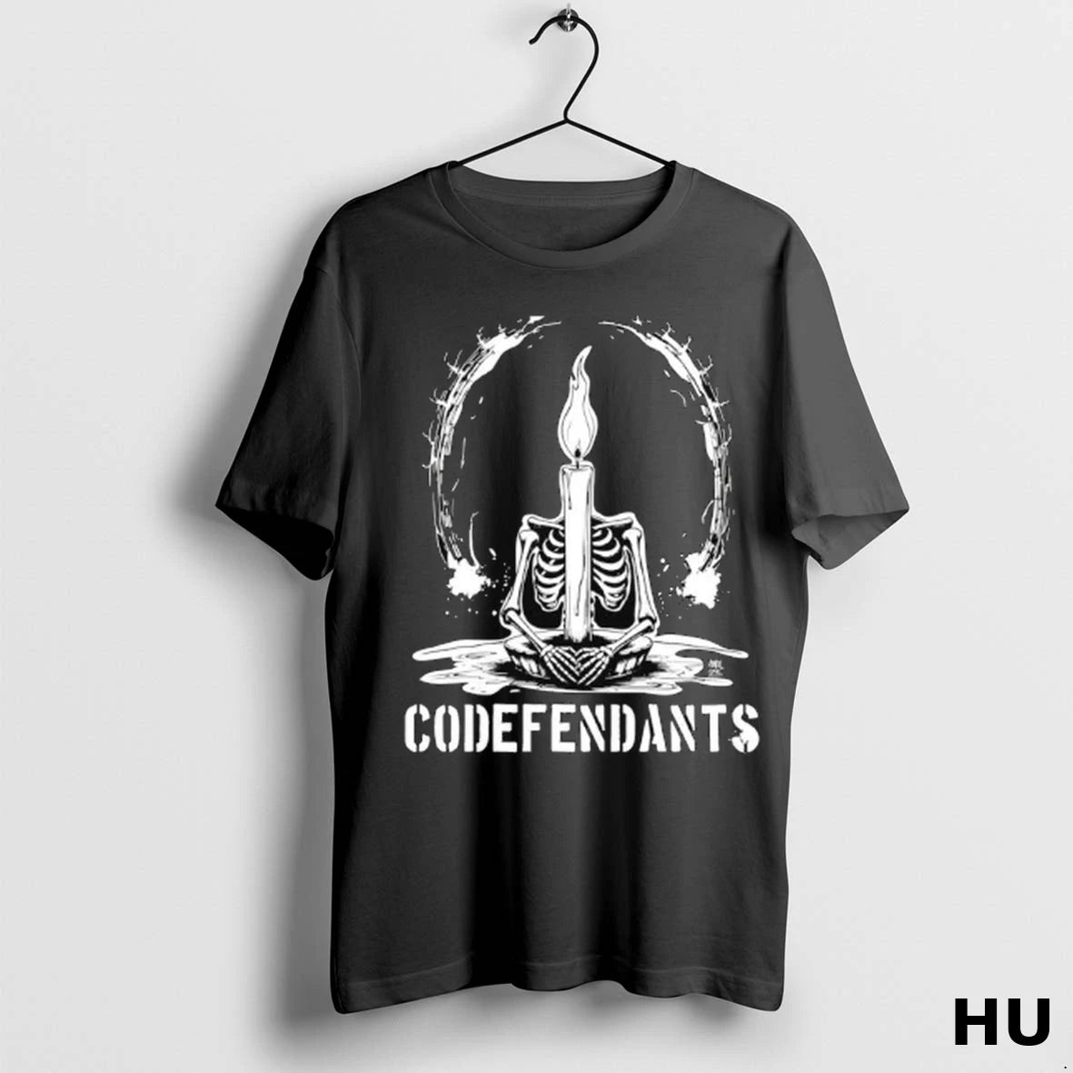 Official Codefendants Band Logo What Are We Doing This For Song T Shirt