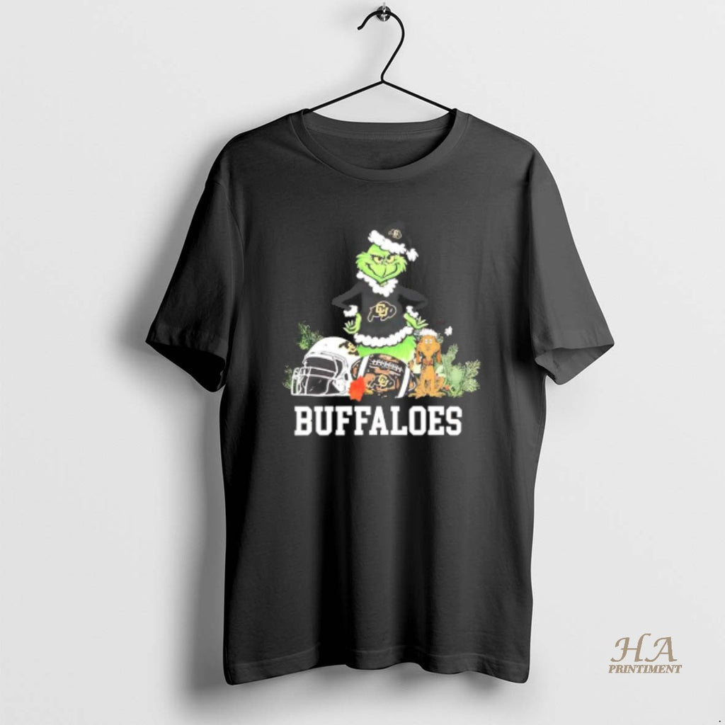Official Colorado Buffaloes The Grinch And Max Helmet Christmas 2025