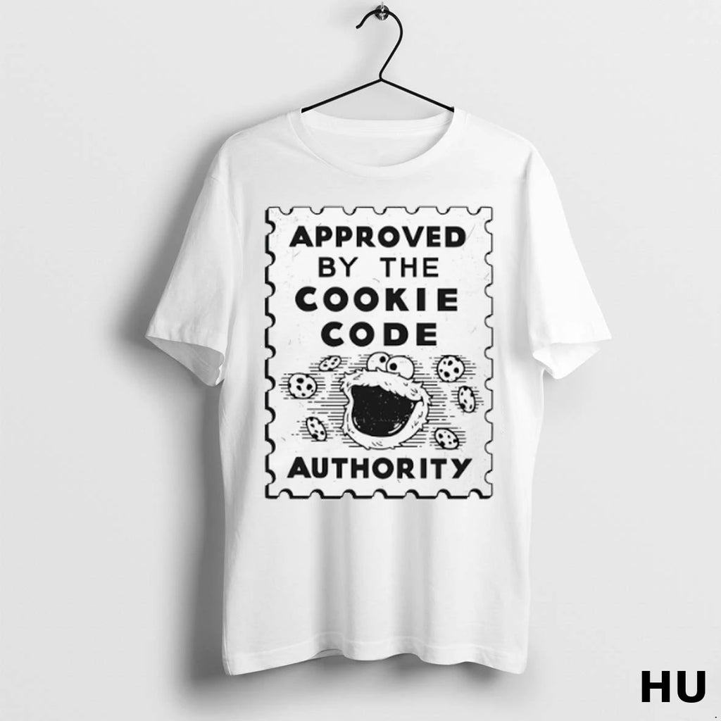 Official Cookie Monster Approved By The Cookie Code Authority T Shirt