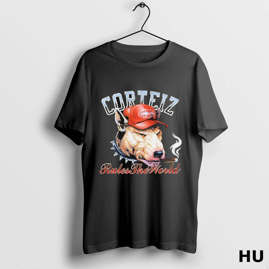 Official Crtz Rules The World Dog Pound Ciggarates T Shirt