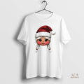 Official Cute Yarn Christmas Girl Face