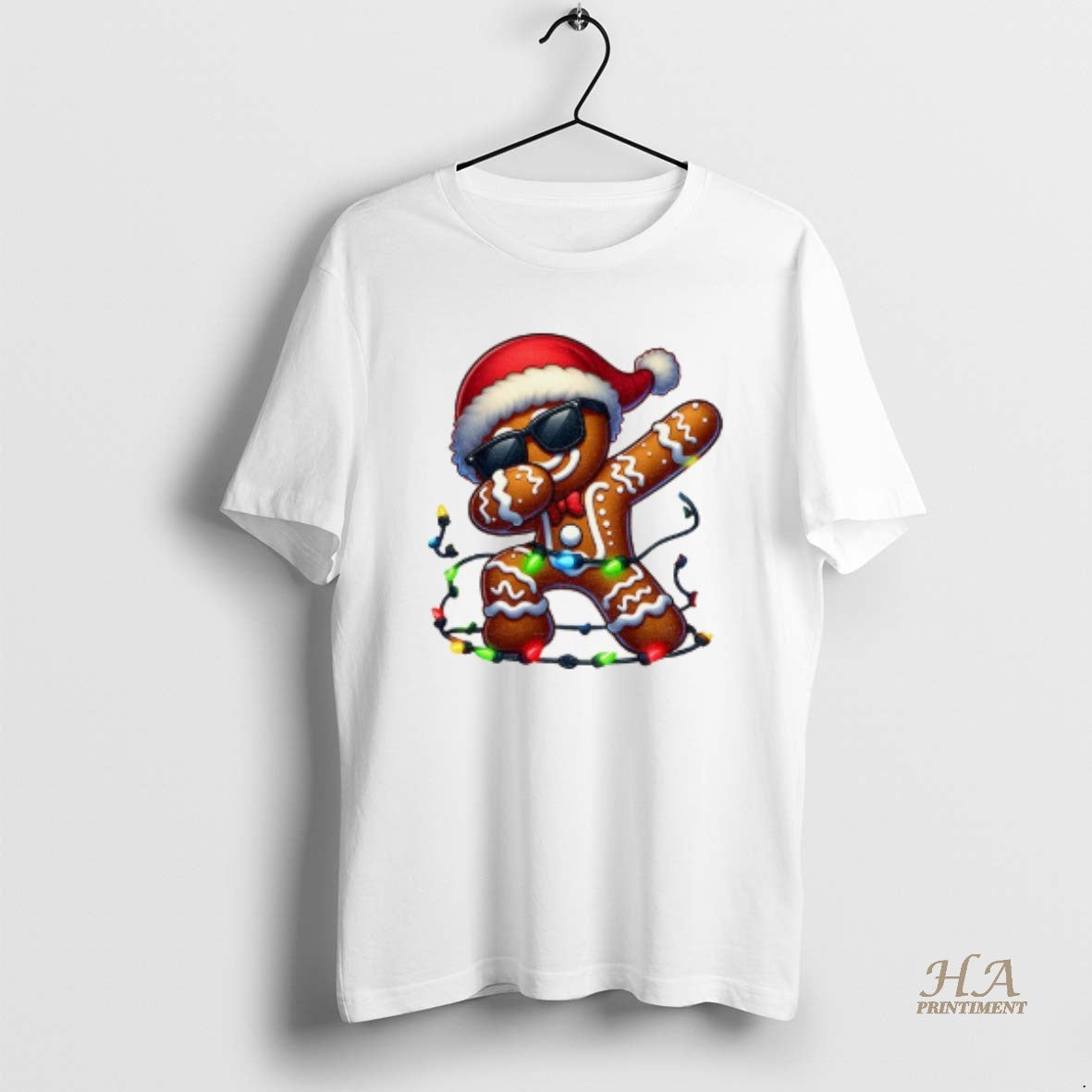 Official Dabbing Christmas Gingerbread Man