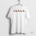 Official Dachshund And Friends Winter Dog Santa Hat Merry Christmas Shirt