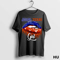 Official Dallas Cowboys Texas Girl Lips T Shirt