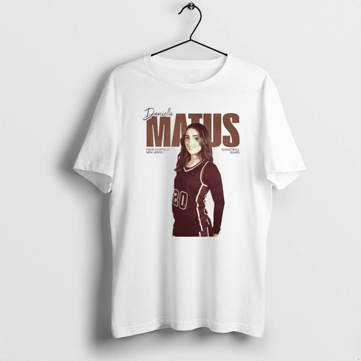 Official Daniella Matus Loyola Chicago Ramblers Basketball Guard Graphic Christmas