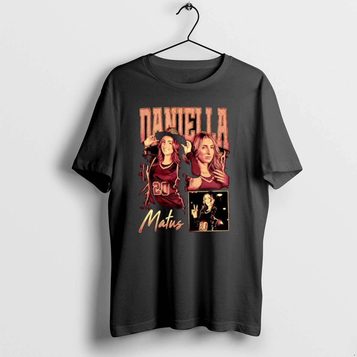 Official Daniella Matus Loyola Chicago Ramblers Player Collage Christmas